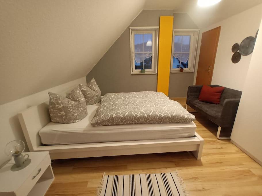 Ferienwohnung Fischer Mit E-Ladestation Direkt Am Haus ชวาร์เซนเบิร์ก ภายนอก รูปภาพ